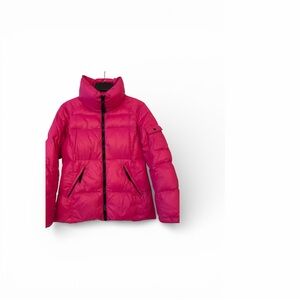 S13/NYC Women's Bright Pink Puffer Jacket